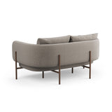 Abrazo 2 Seater Sofa- Brown