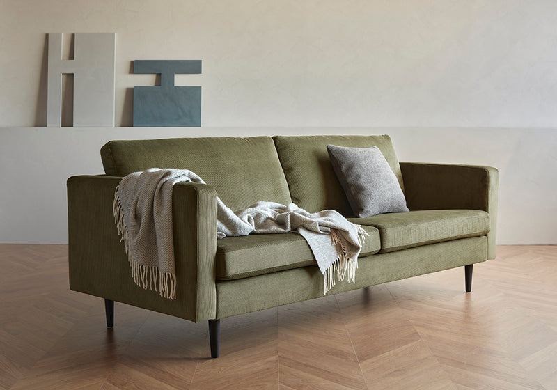Clasico 3 Seater Sofa - Green Velvet