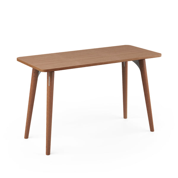 SLS Desk - Wooden Legs - Grey