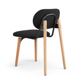 SLS Chair 2 - Wooden legs - Black