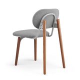 SLS Chair 2 - Wooden legs - Grey