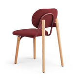 SLS Chair 2 - Wooden legs - Red