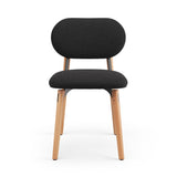 SLS Chair 2 - Wooden legs - Black