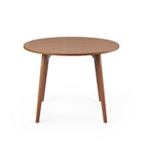 SLS Table - Circular - Wooden Legs - Grey