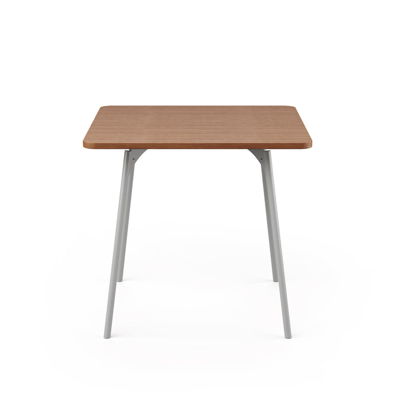 SLS Table - Square - Metal Legs - Grey