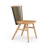 Tornasol Chair - Oak, Green & Pink