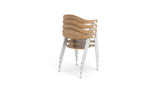 Otto Chair - Oak & White