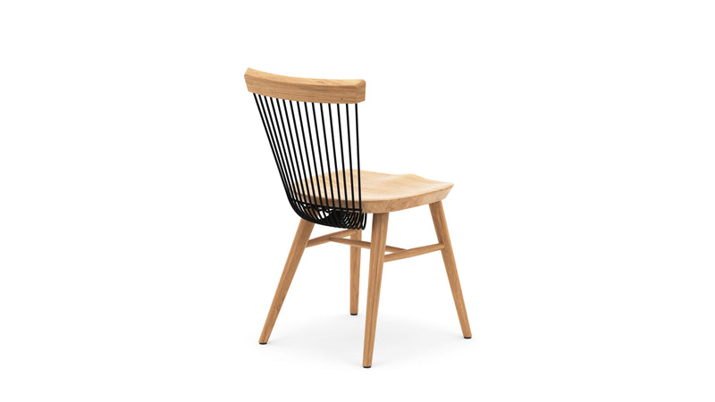 WW Chair - Oak & Black