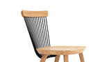 WW Chair - Oak & Black