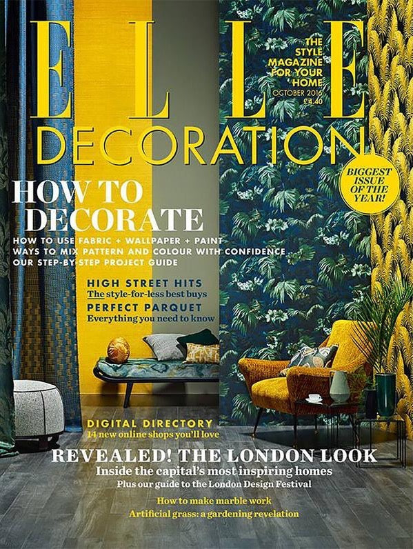 Hayche.com / H Furniture - Elle Decoration UK - October 2016