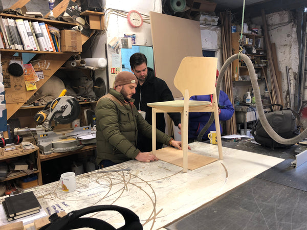 Daniel Schofield - Backer chair for Hayche
