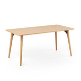 SLS Table - Rectangular - Wooden Legs - Green