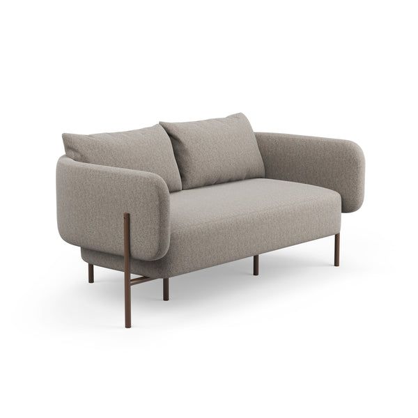 Abrazo 2 Seater Sofa- Brown