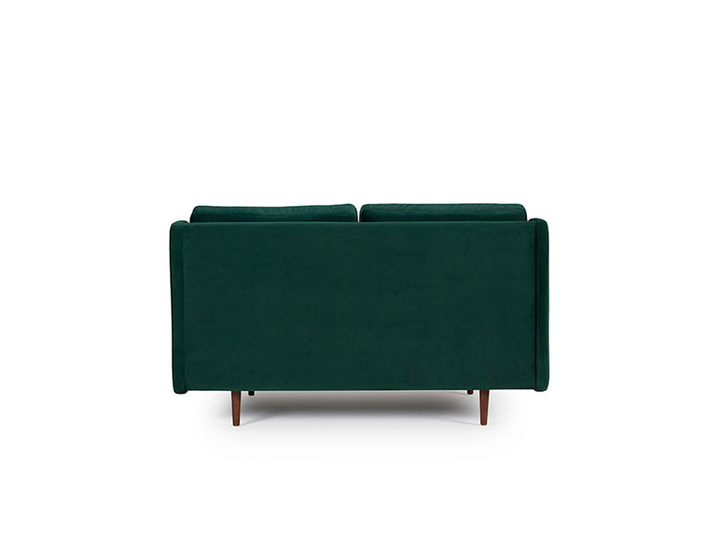 Button 2 Seater Sofa - Green