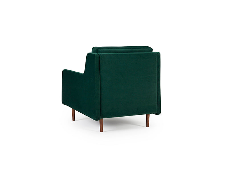 Button Armchair - Green