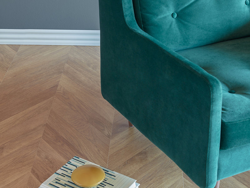 Button Armchair - Green