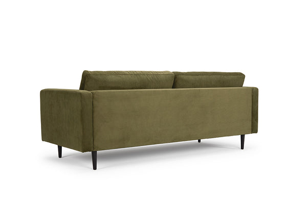 Clasico 3 Seater Sofa - Green Velvet