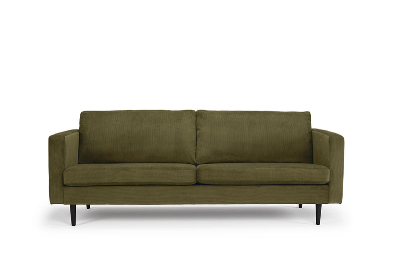 Clasico 3 Seater Sofa - Green Velvet