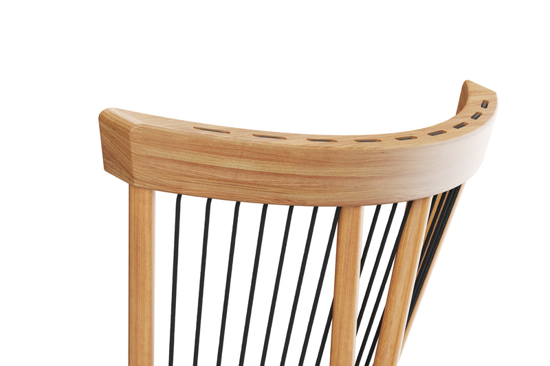Cuerdas Chair - Oak & Black