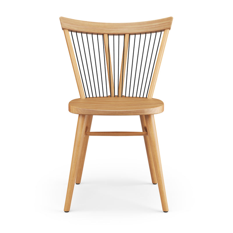 Cuerdas Chair - Oak & Black