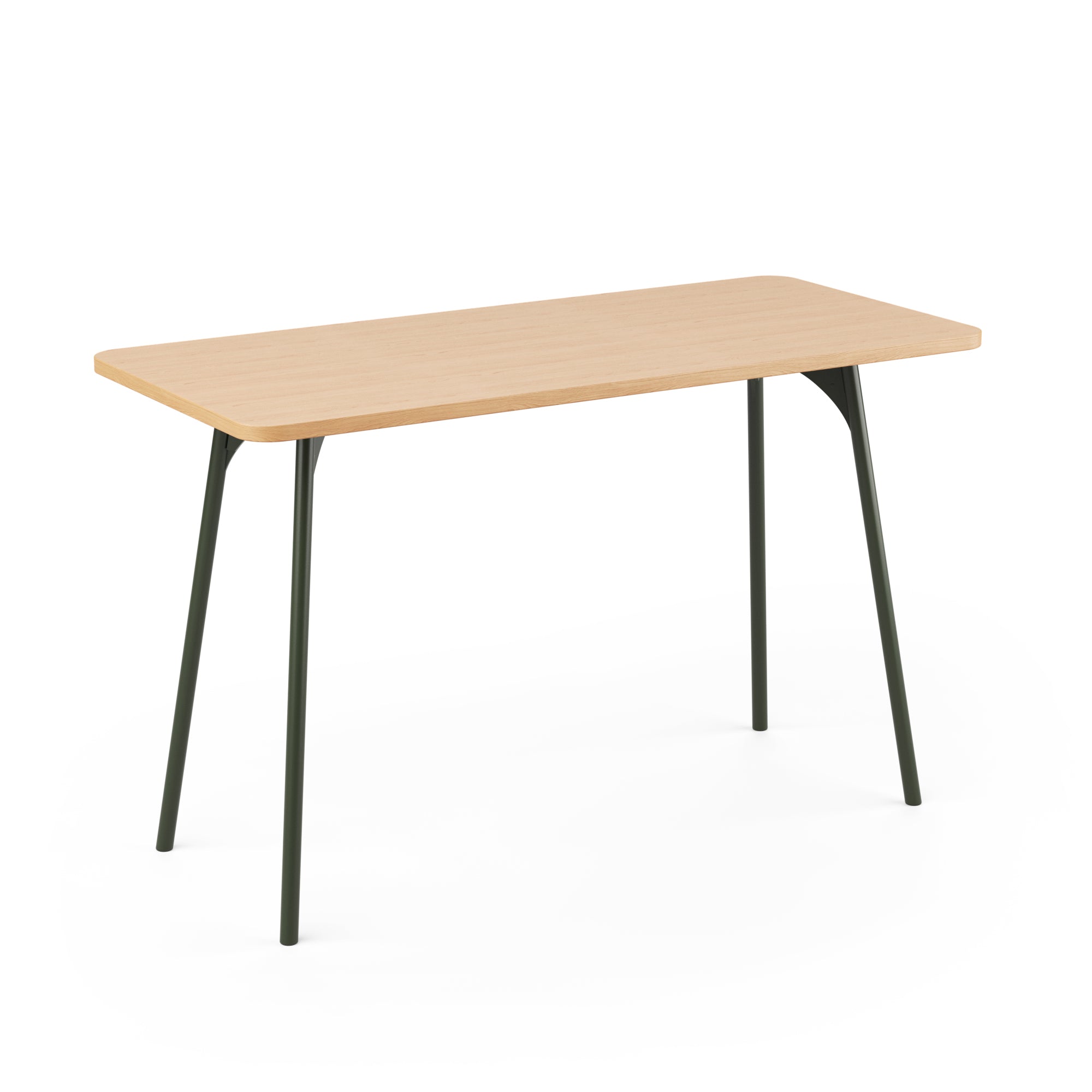 SLS Desk Metal Legs Green Hayche (H Furniture Ltd)