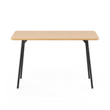 SLS Desk - Metal Legs - Black