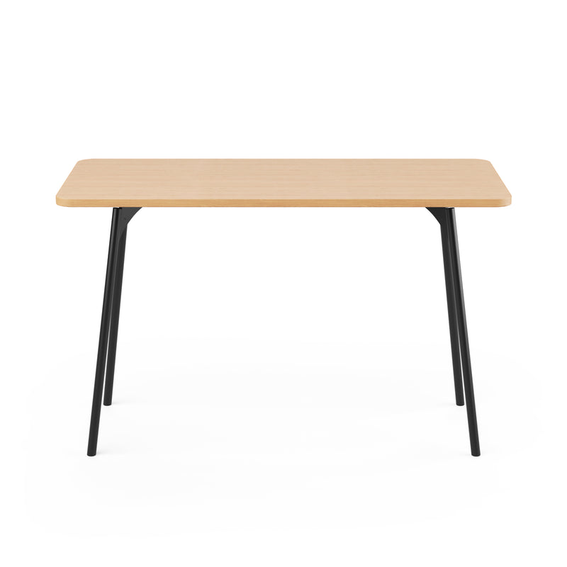 SLS Desk - Metal Legs - Black