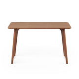SLS Desk - Wooden Legs - Brown