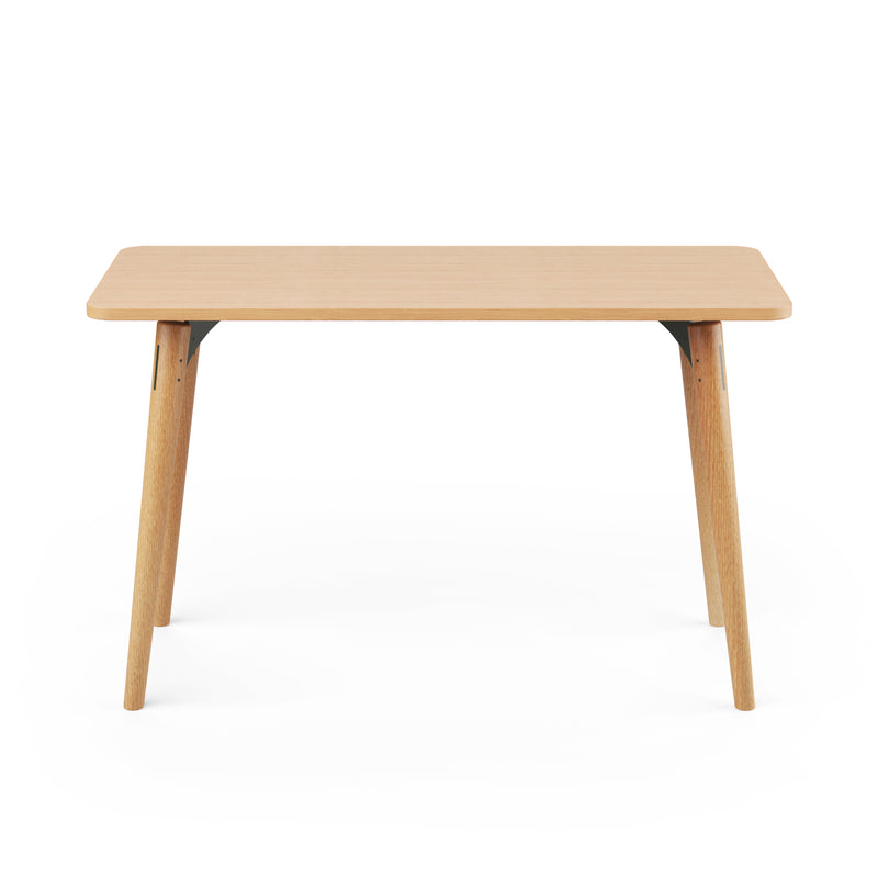 SLS Desk - Wooden Legs - Green