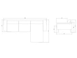Float Chaise+2 - Grey