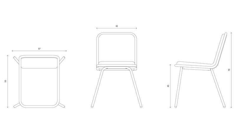 Dulwich Chair - Grey