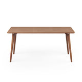 SLS Table - Rectangular - Wooden Legs - Brown