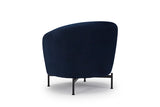 Glover Armchair - Metal XBase - Blue