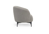 Glover Armchair - Metal XBase - Grey