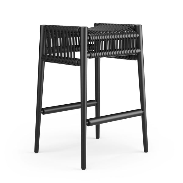 Loom Bar Stool - Black