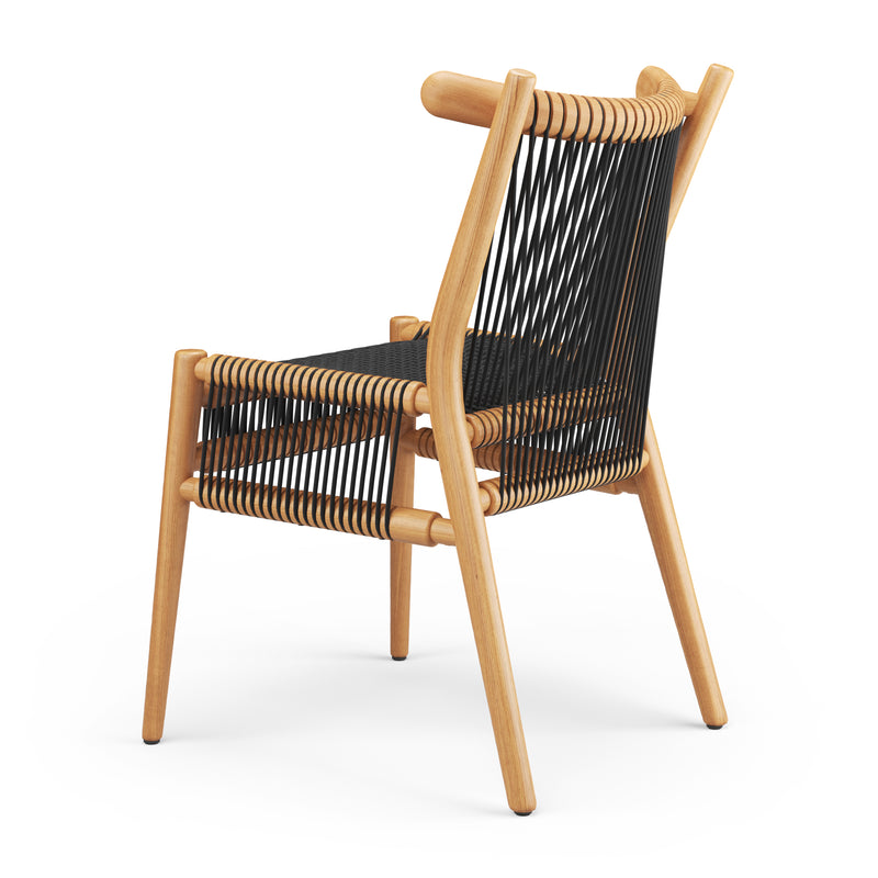 Loom Chair - Oak & Black