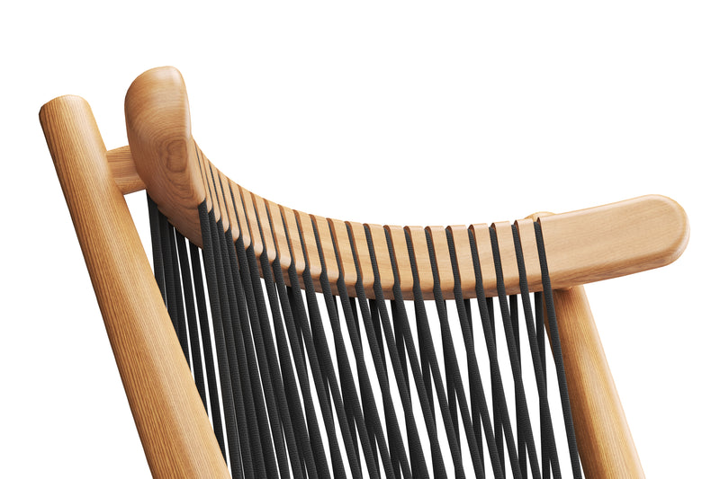 Loom Chair - Oak & Black
