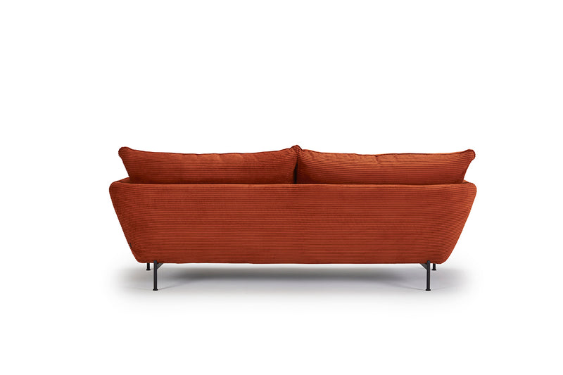 Nave Lux 2 Seater Sofa - Red