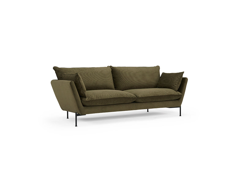 Nave Lux 2 Seater Sofa - Green