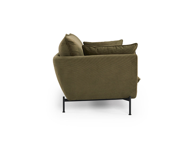 Nave Lux 2 Seater Sofa - Green