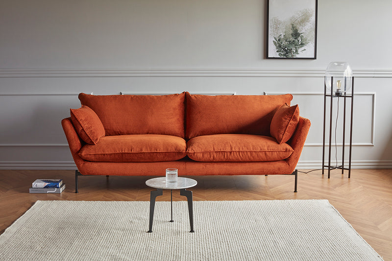 Nave Lux 2 Seater Sofa - Red