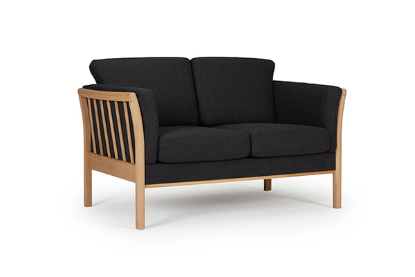 Oscar 2 Seater Sofa - Black