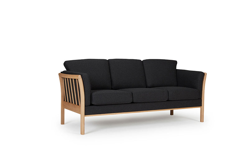 Oscar 3 Seater Sofa - Black