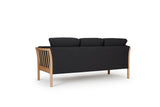 Oscar 3 Seater Sofa - Black
