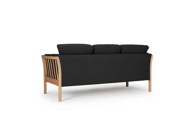 Oscar 3 Seater Sofa - Black