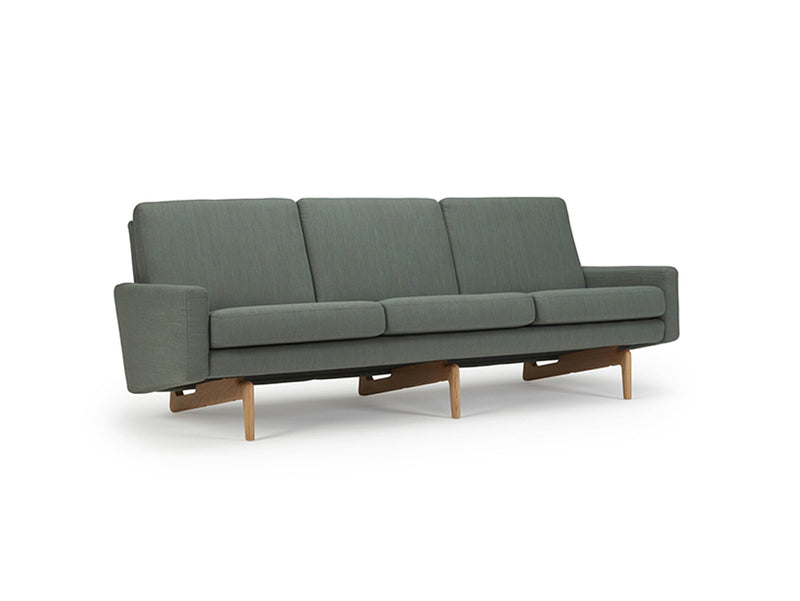 Retro 3 Seater Sofa - Green