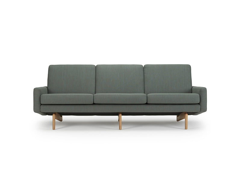 Retro 3 Seater Sofa - Green