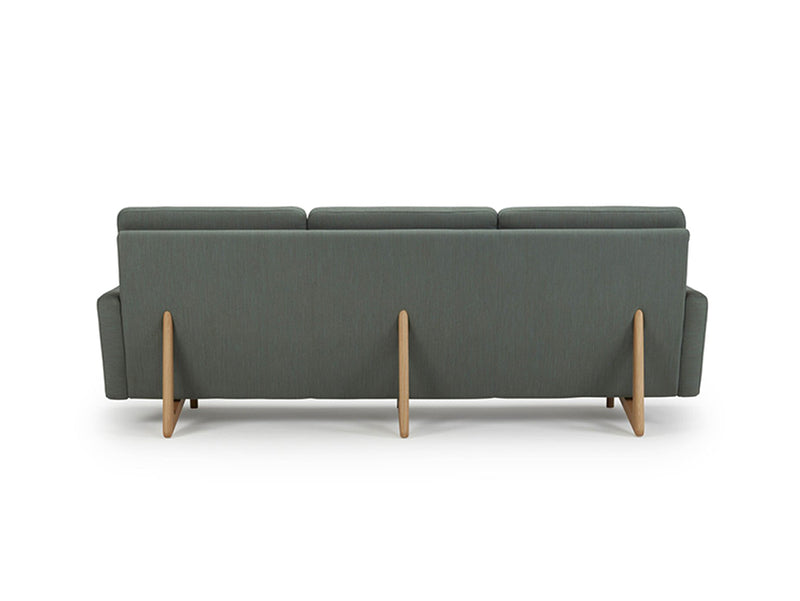 Retro 3 Seater Sofa - Green