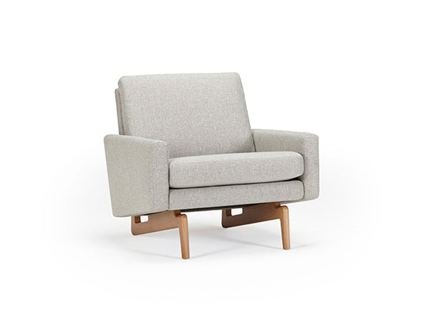 Retro Armchair - Grey