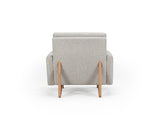Retro Armchair - Grey